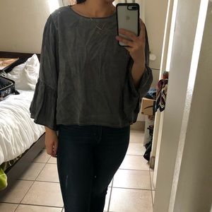 Grey blouse